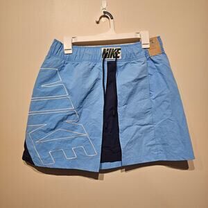 Nike Sportswear x United Tracksuit Skirt Nylon Large NWT Blue and Black